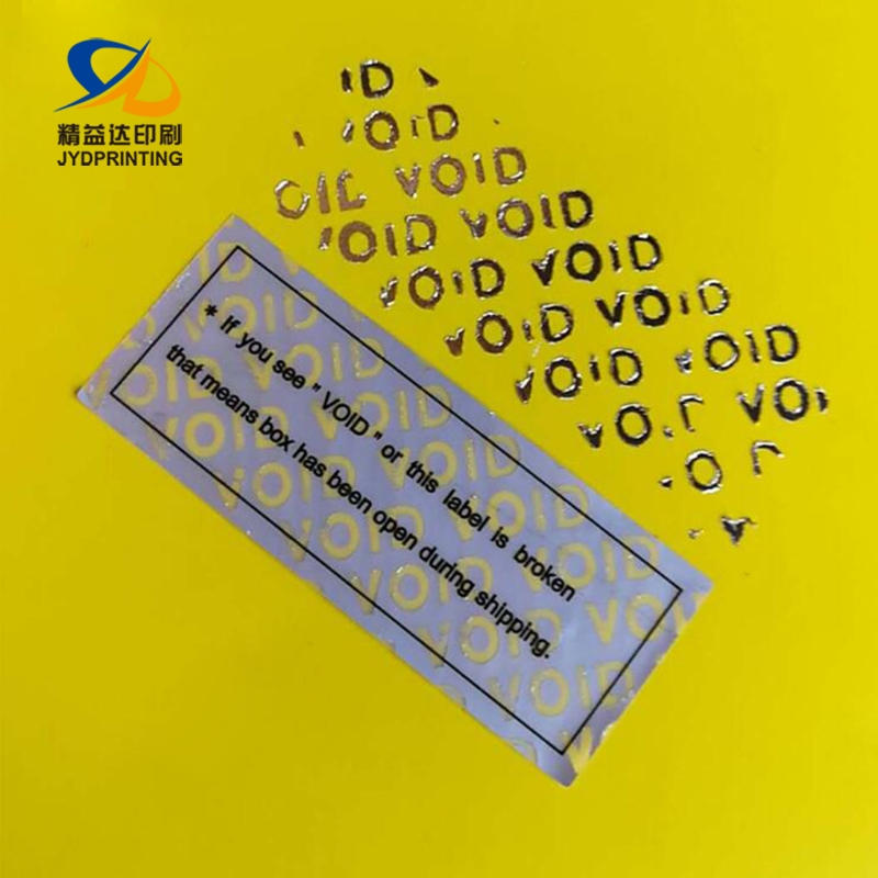 Open Security VOID Adhesive Label