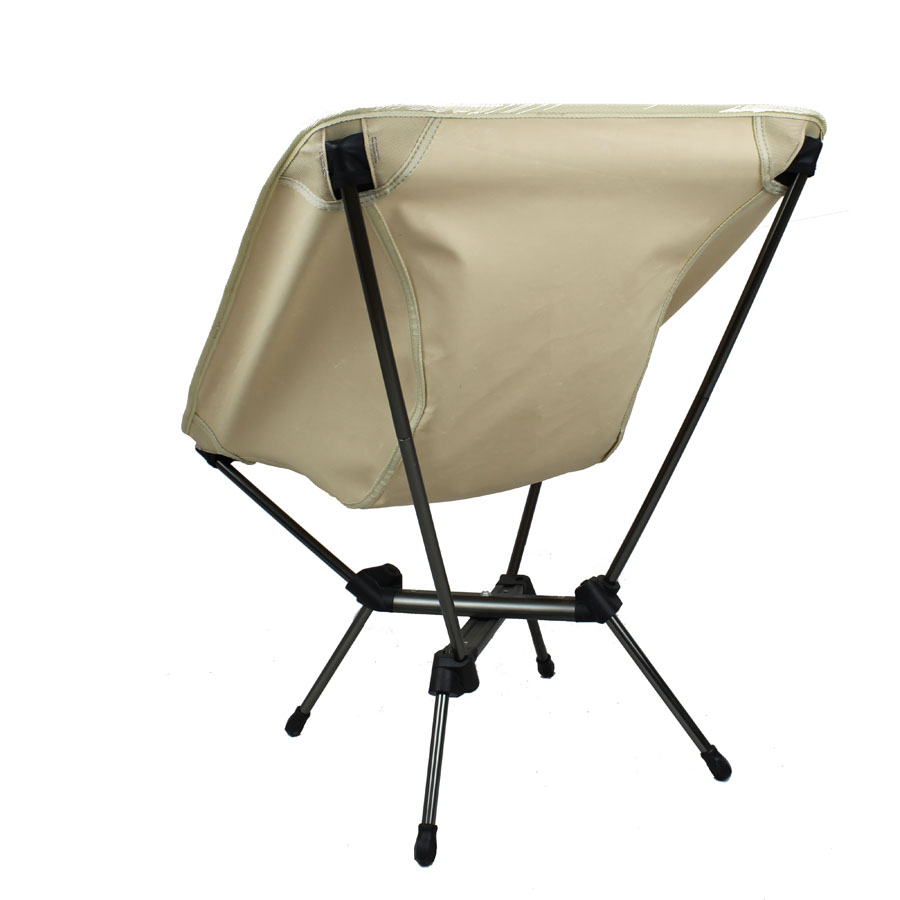 Solid campingstol med lav rygg - 2 