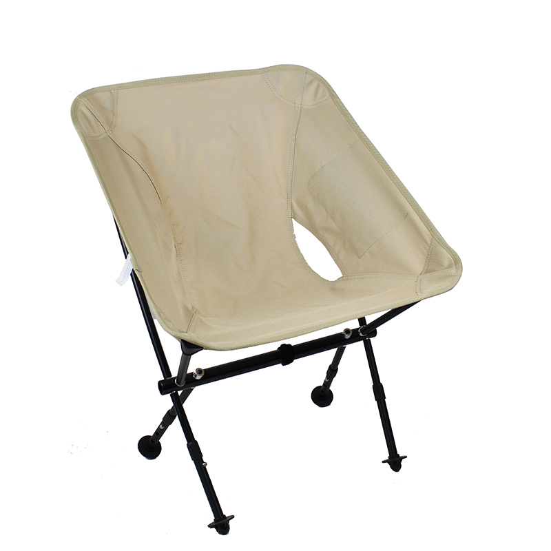 Height Adjustable Foldable Camping Chair - 2 