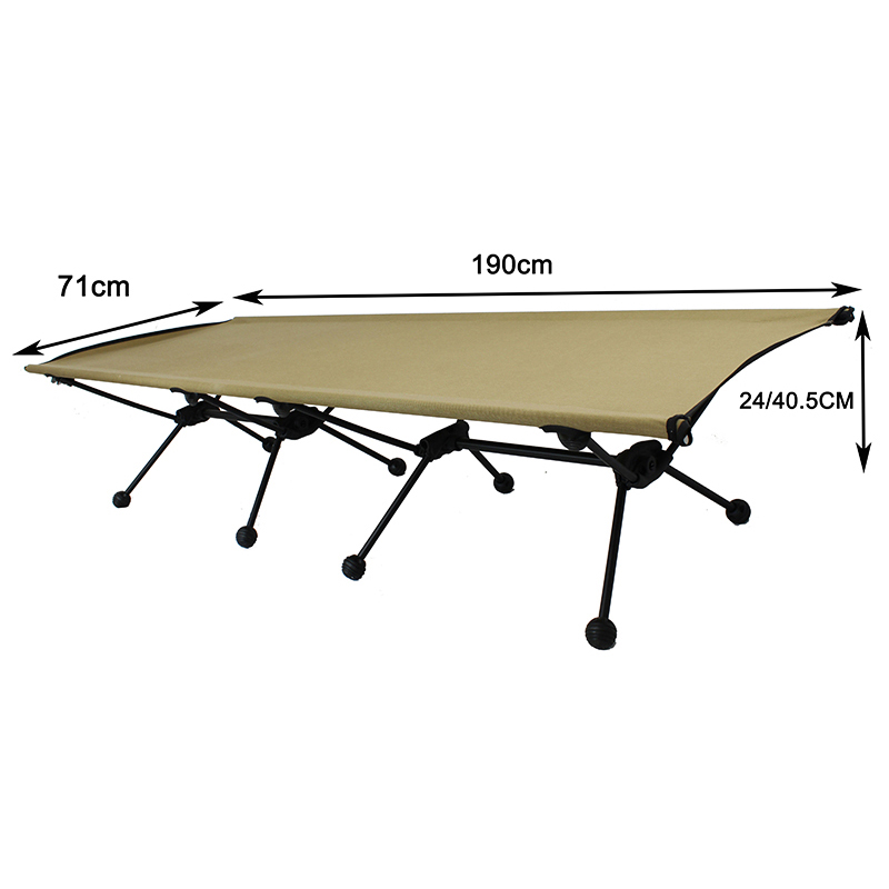 New Camping Cot with 2 Optional Heights - 2 