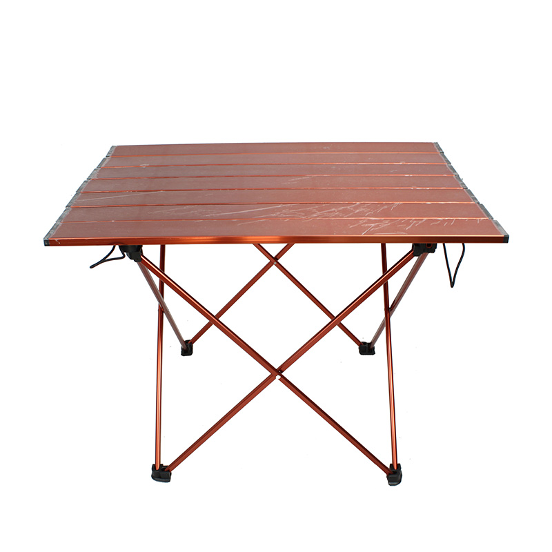 Camping Table Connected by Shock Cord