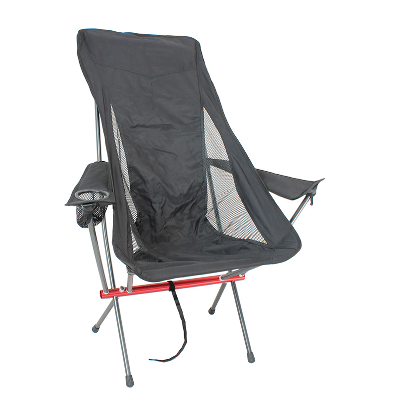 Chaise de camping confortable avec accoudoir