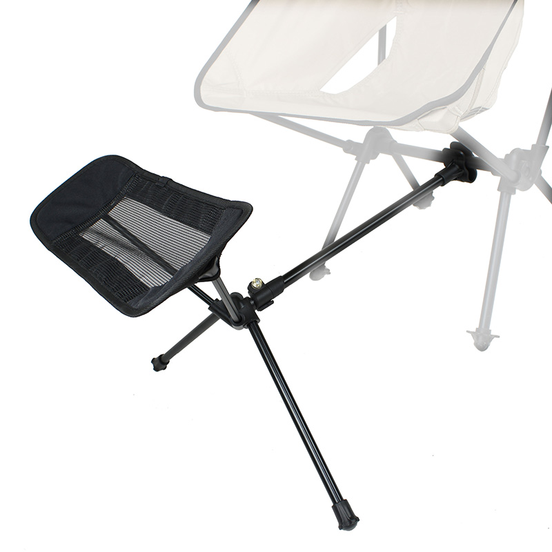Reposapiés de longitud ajustable para silla de camping