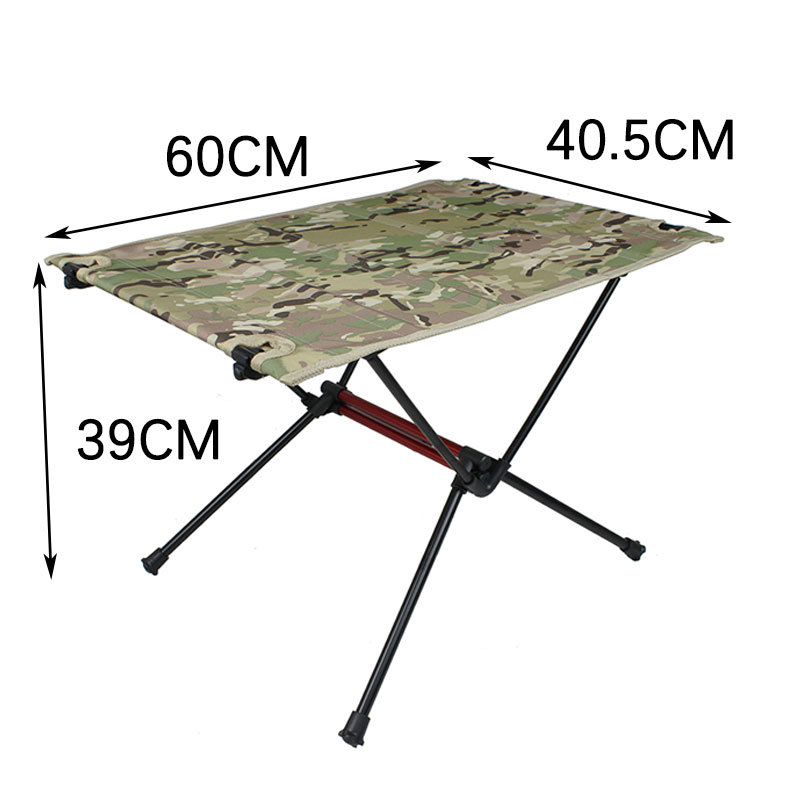 Ultralet sammenklappeligt picnicbord - 3 
