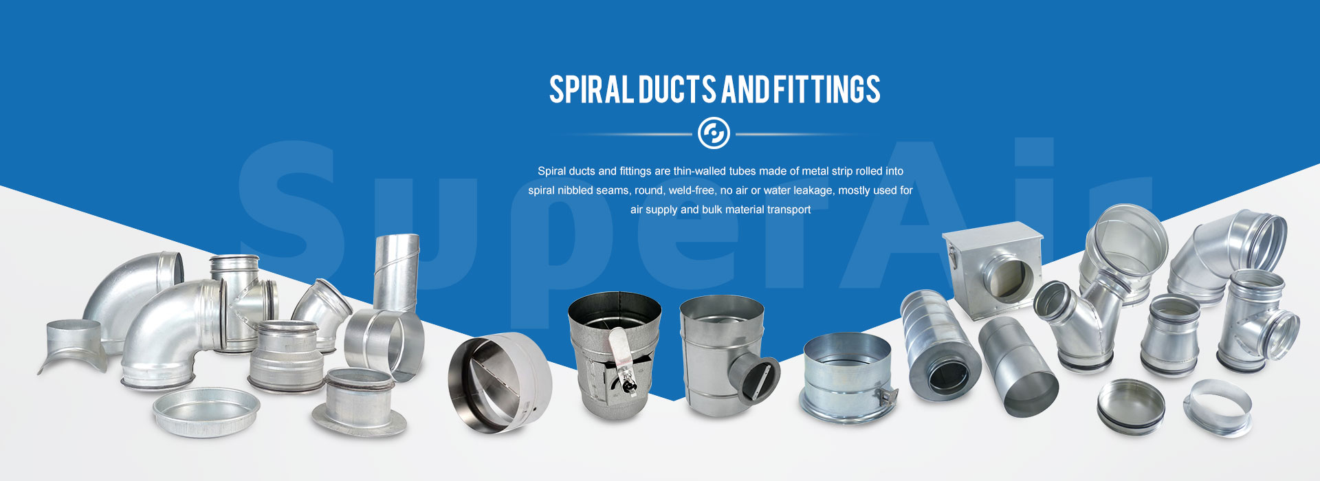 Spiral Ducts and Fittings Manufacturers