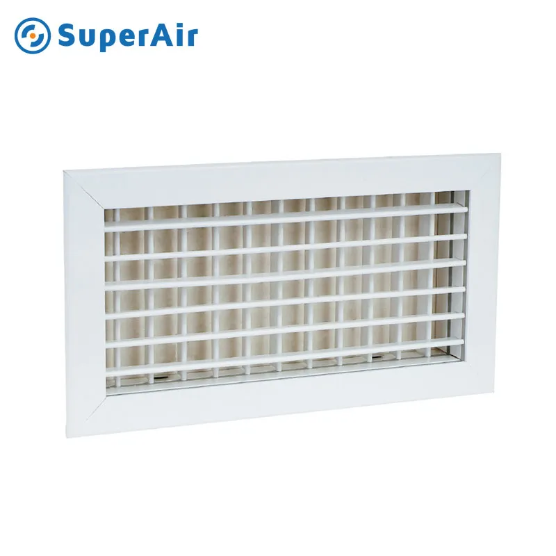 Aluminium Double Deflection Grilles