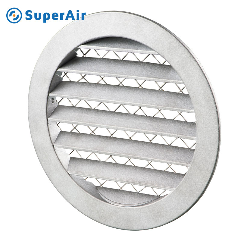 Rejilla de ventilación de malla para insectos de aluminio fundido