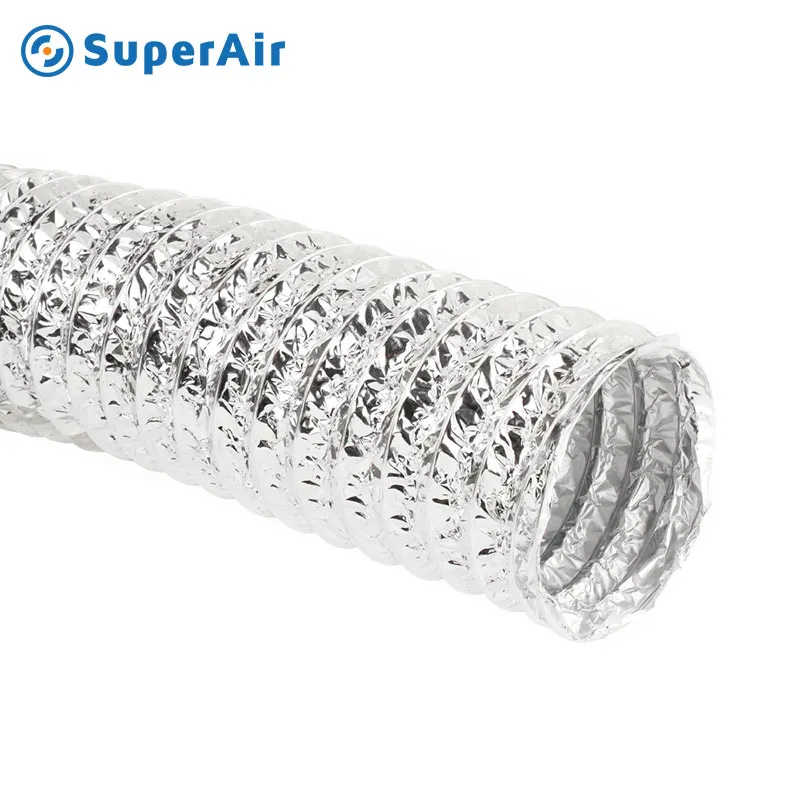 Non-insulated Aluminium Flexible Ducts