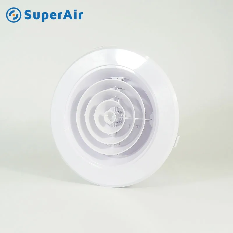 Plastic Round Downjet Diffusers