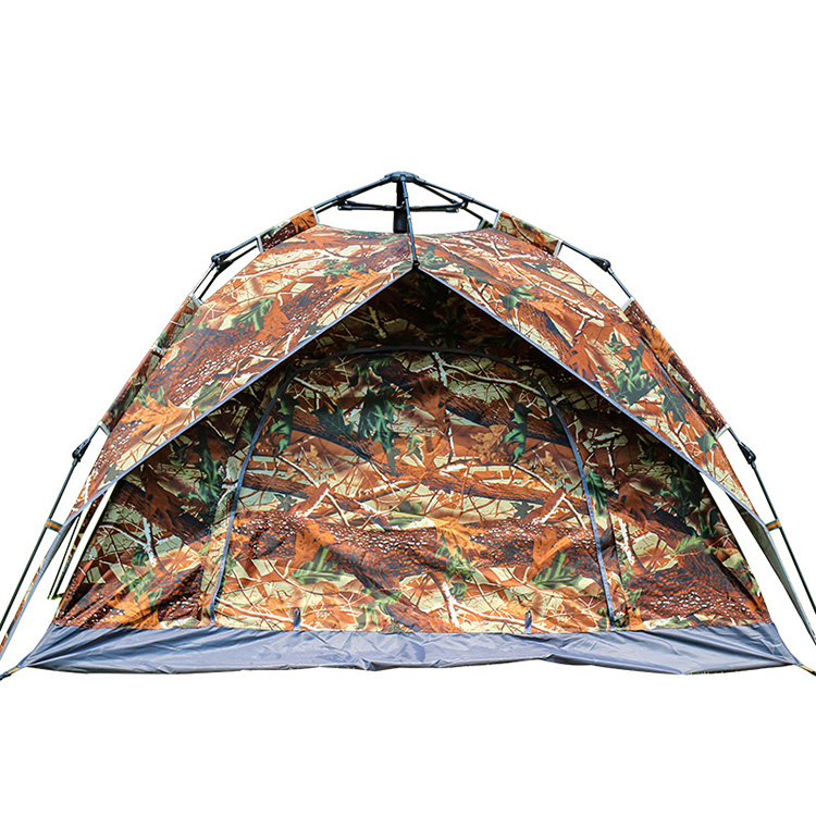 3-4 People Camouflage Automatic Outdoor Camping Tent