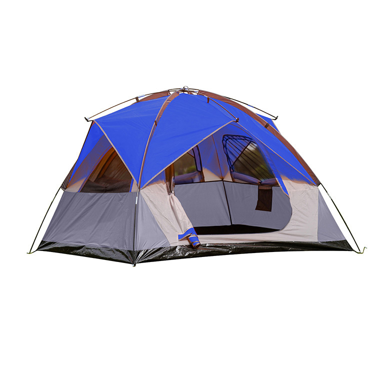 Семейна палатка за къмпинг на открито за 3-4 човека