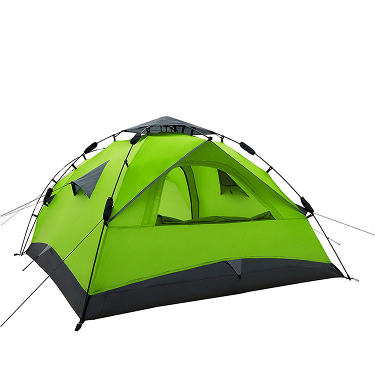 Cort de camping în aer liber, hidraulic, automat, rezistent la apă, pentru 3-4 persoane