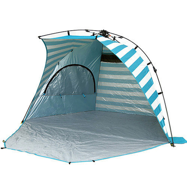 مظلة شمسية للمأوى الأوتوماتيكي مع ستارة خيمة للشاطئ