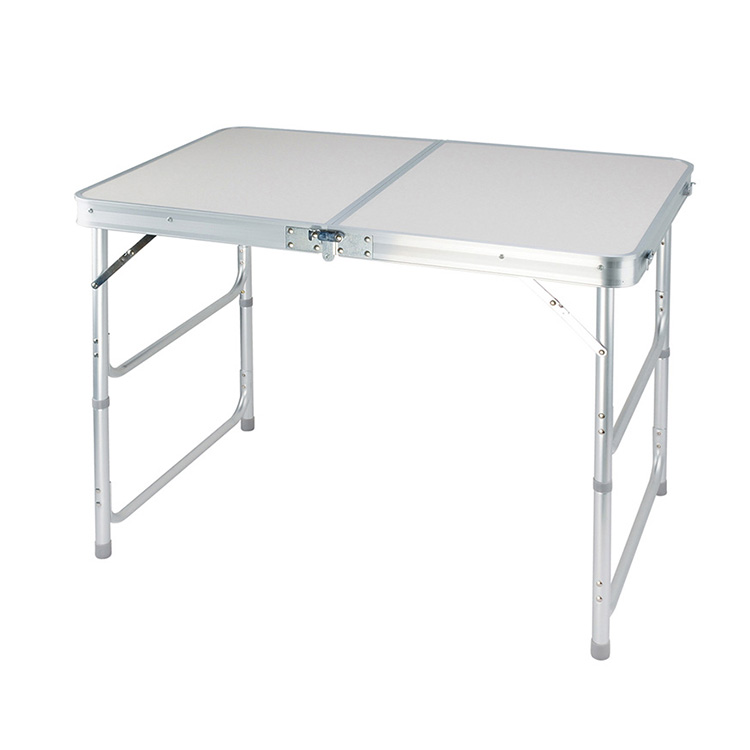Meja Berkemah Koper Portabel Aluminium yang mudah dibawa