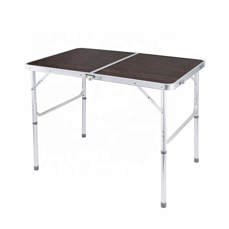 Vikbart aluminium hopfällbart picknickbord
