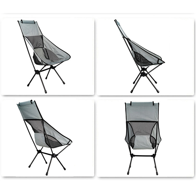 Високо преносим алуминиев сгъваем плажен стол за къмпинг