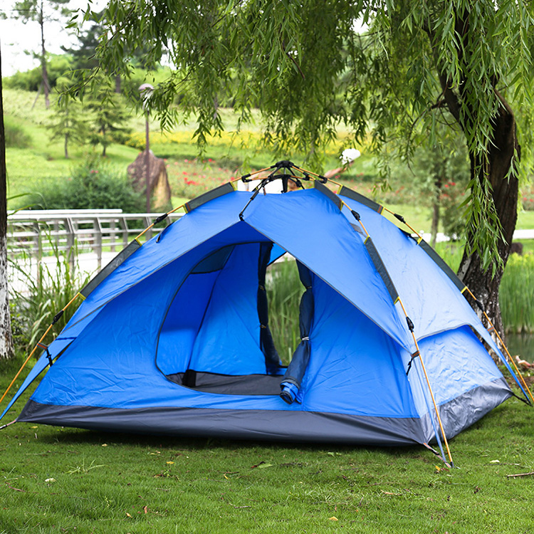 Instant Hydraulic Camping Tent ອັດຕະໂນມັດ