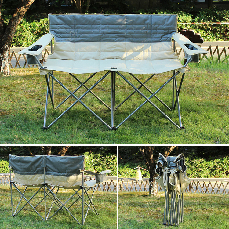 Lightweight Outdoor Folding Double Camping Chair