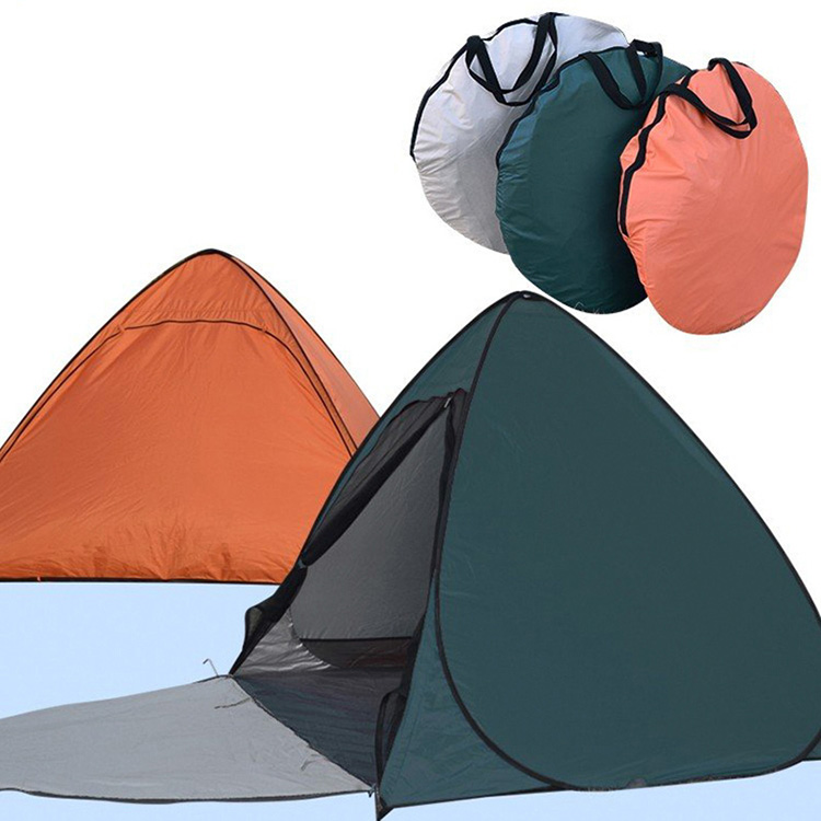 خيمة الشاطئ المحمولة المنبثقة في الهواء الطلق للتخييم