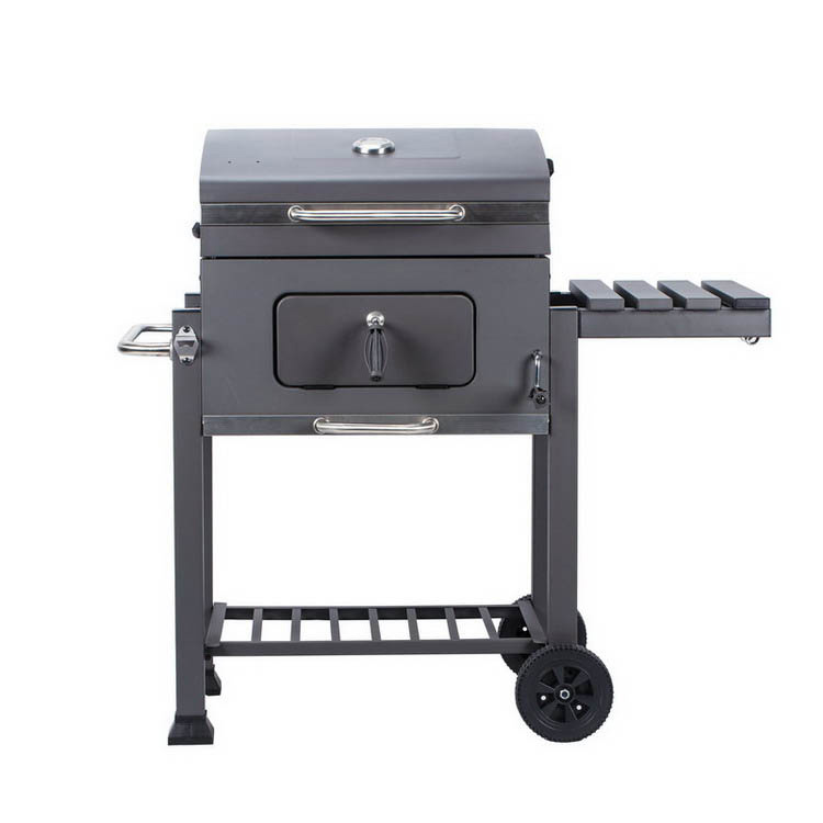 Trolley Wagon Holzkohlegrill Charcoal Barbecue Grill