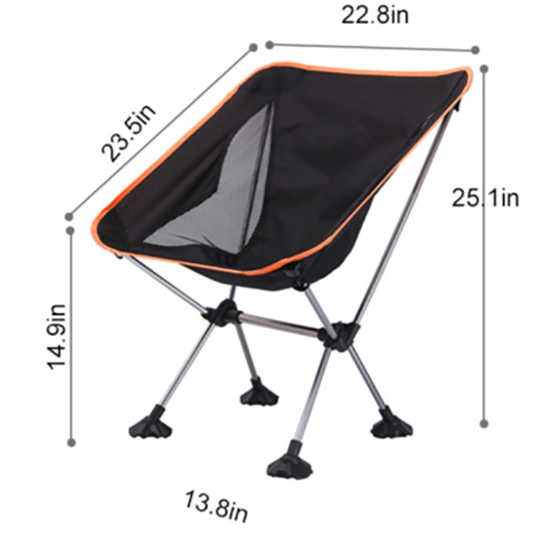 Ultralight Folding Collapsible Camping Chair for Hiking