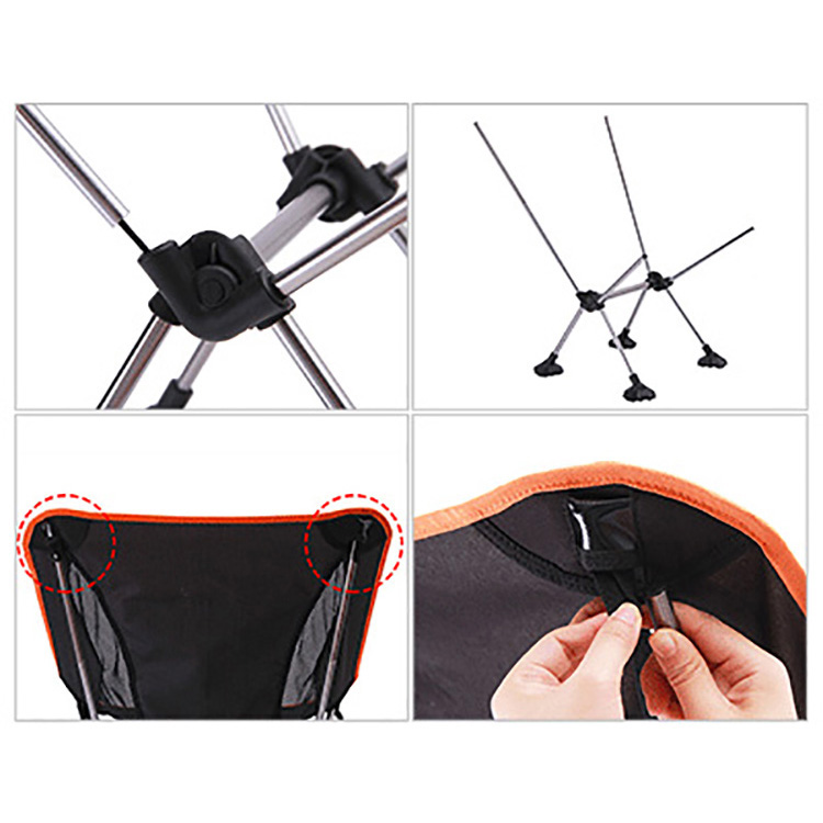 Ultralight Folding Collapsible Camping Chair for Hiking