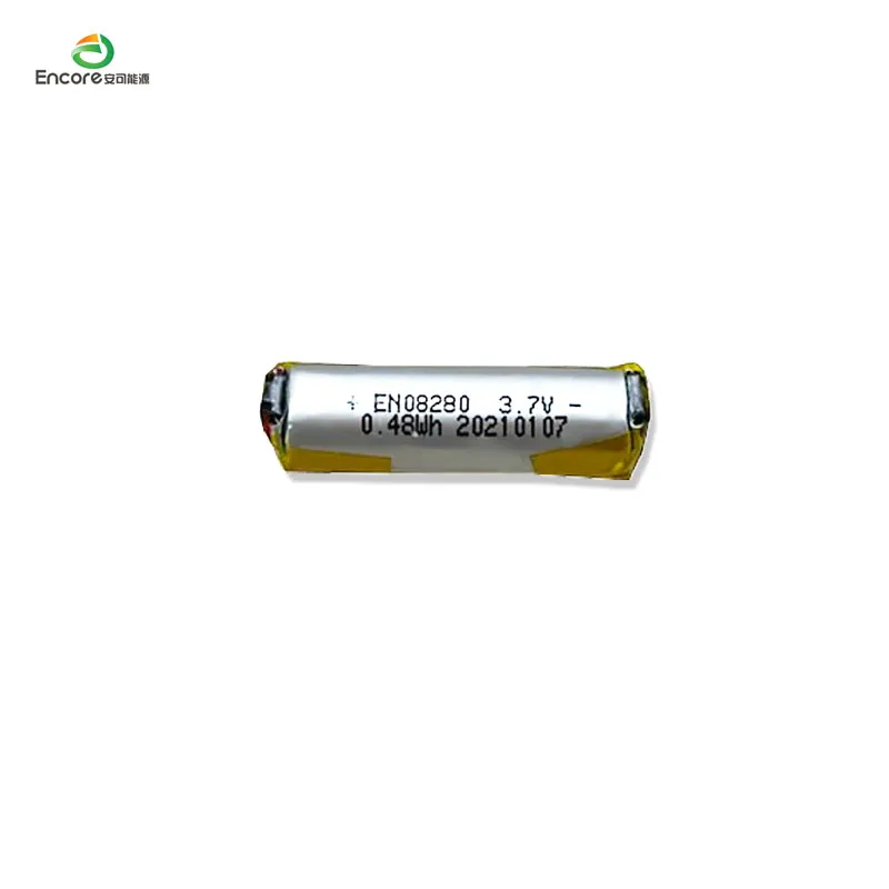 08280 120mAh Cylindrická lipo baterie