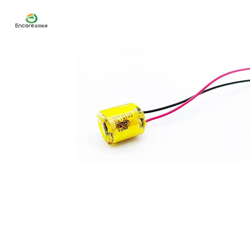 रिचार्जेबल छोटा सिलेंडर 3.7 वी लाइपो बैटरी