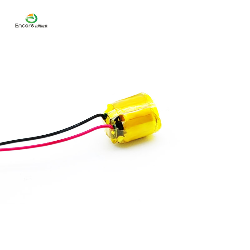 Rechargeable Small Cylinder 3.7v Lipo Battery