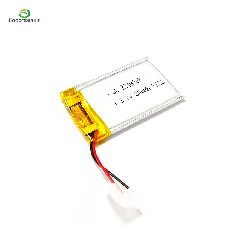 2 mm lithium polymer batteri