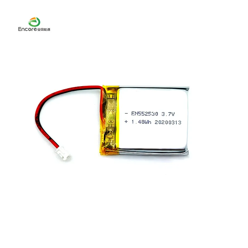 3.7v 410mah ली पॉलिमर बैटरी