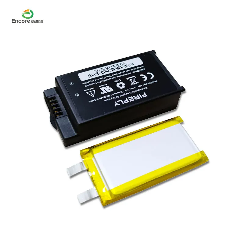 3,7 V 825 mAh Li polymérová batéria