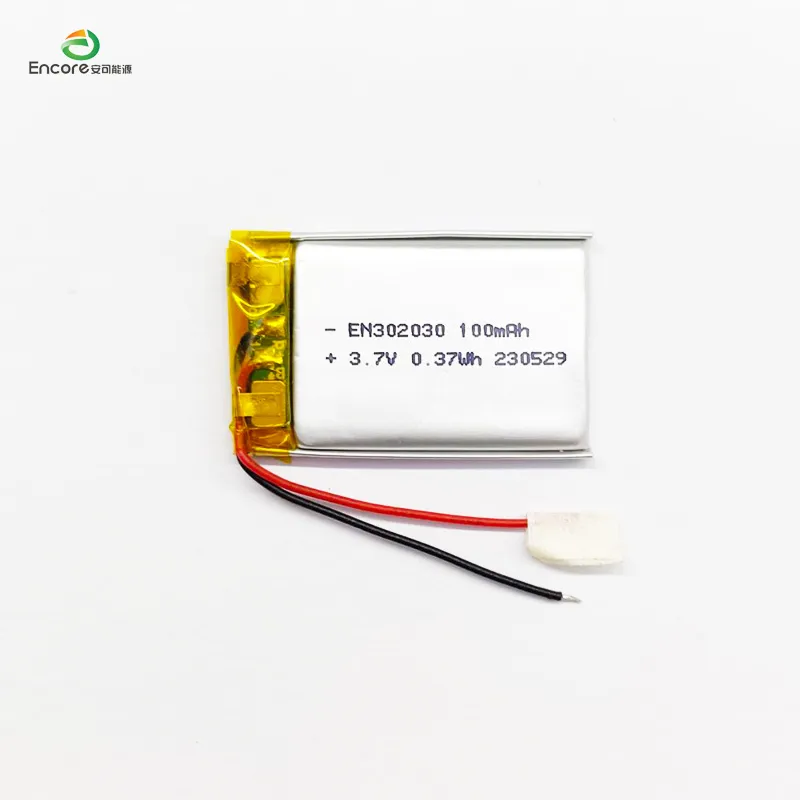 3.7V презареждаема 100mah батерия