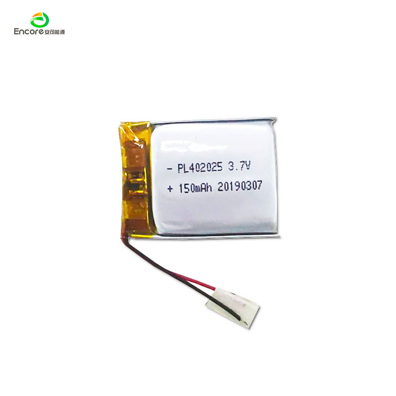 402025 150mAh 3.7v rechargeable lipo battery