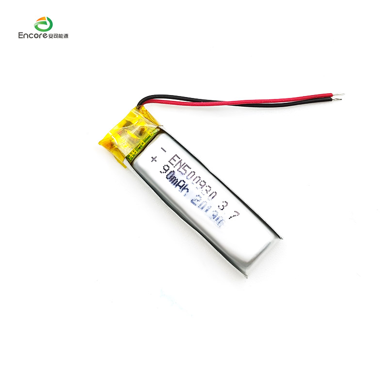 90mah Rechargeable Lithium Polymer Battery