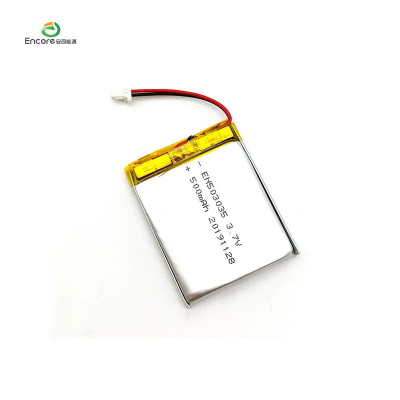 মেডিকেল ডিভাইসের জন্য 500mAh লি-আয়ন