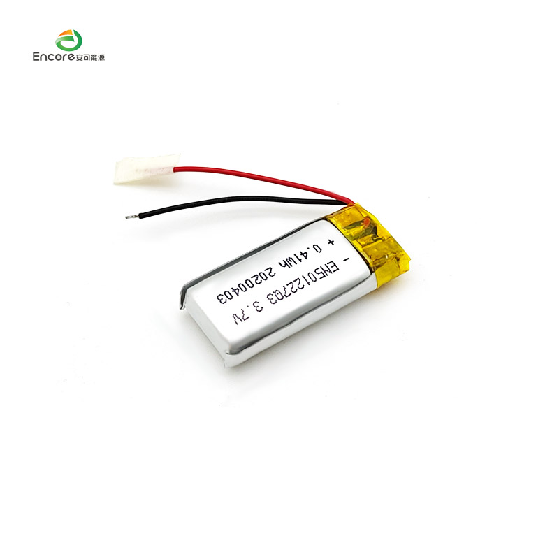 501227 3.7v 110mah Lithium Polymer Battery