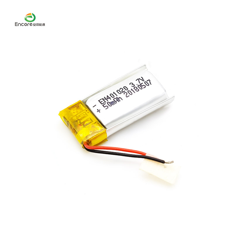 Batería de polímero de litio para juguetes eléctricos de 50 mah
