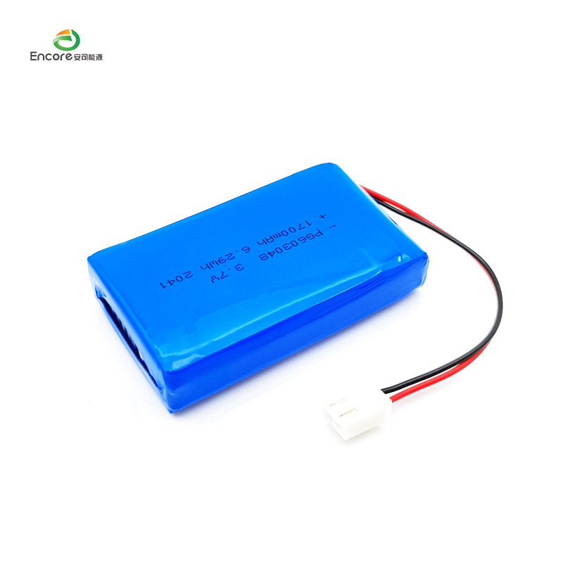 850mah Li Polymer batteri för GPS
