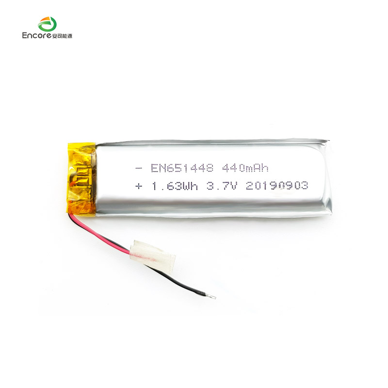Li-polimerna baterija 3,7 V 450 mah