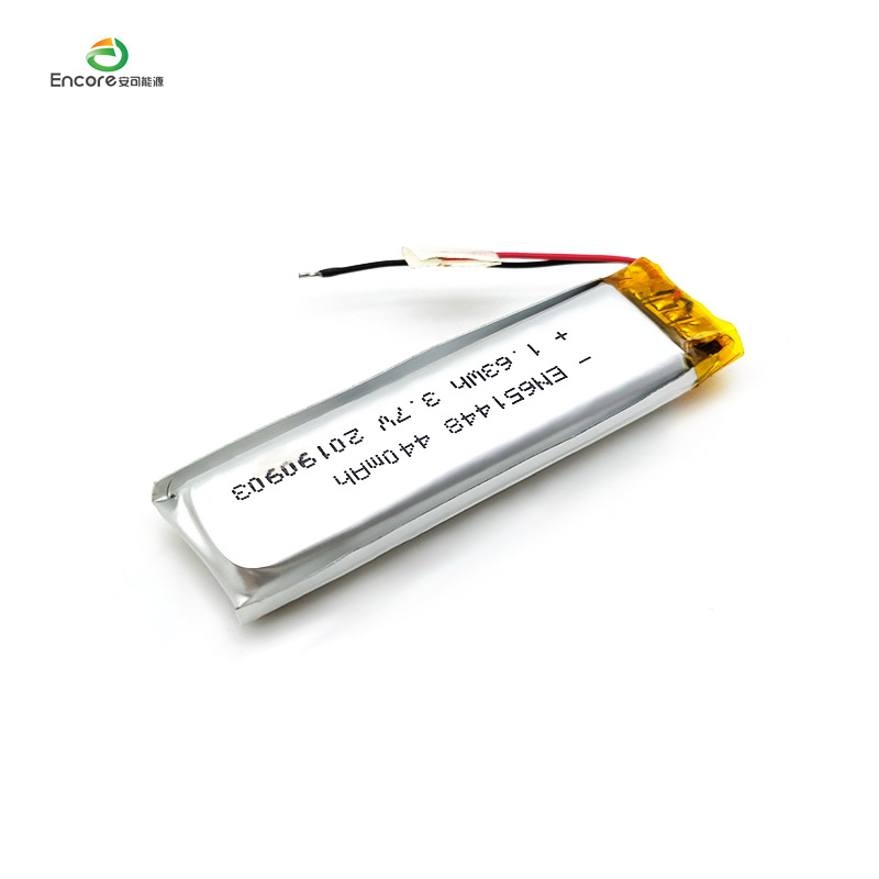 651448 450mah 3.7v  lipo battery