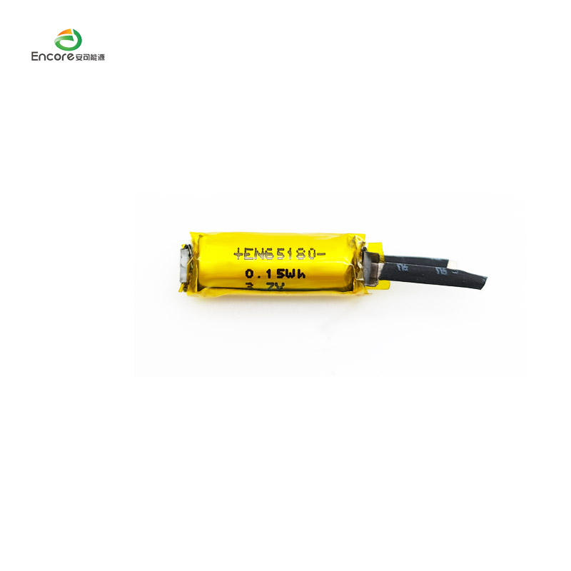 3,7 V cilindrična Li-polimerna baterija