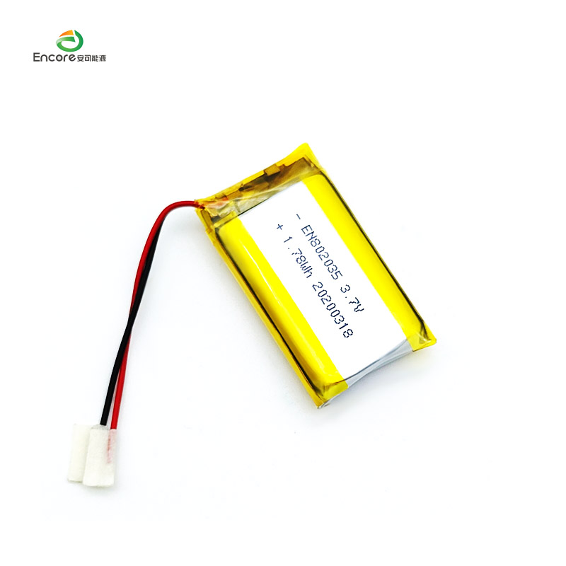 802035 Li-polimerna baterija 3,7 V 480 mah
