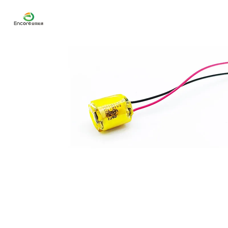 Акумулаторна малка цилиндърна 3.7v Lipo батерия