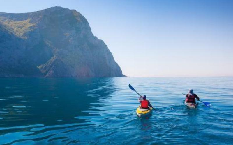 What are the action essentials of kayaking?