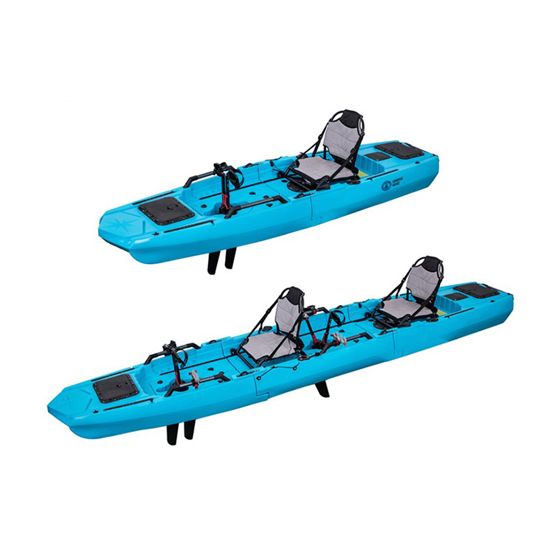 Kayak Mendayung Rekreasi Solo