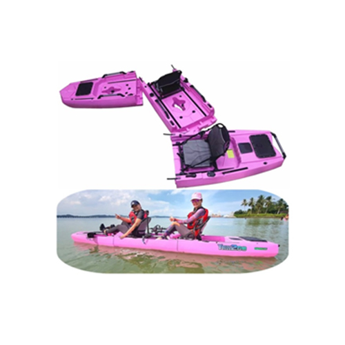 Kayak de remo recreativo en tándem