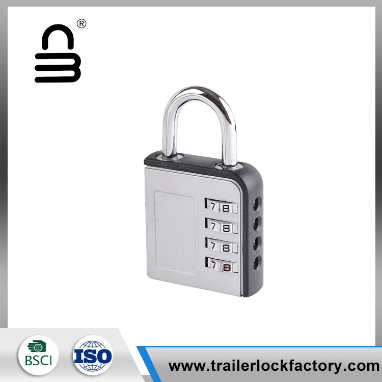 4 digit resettable password combination lock - 0