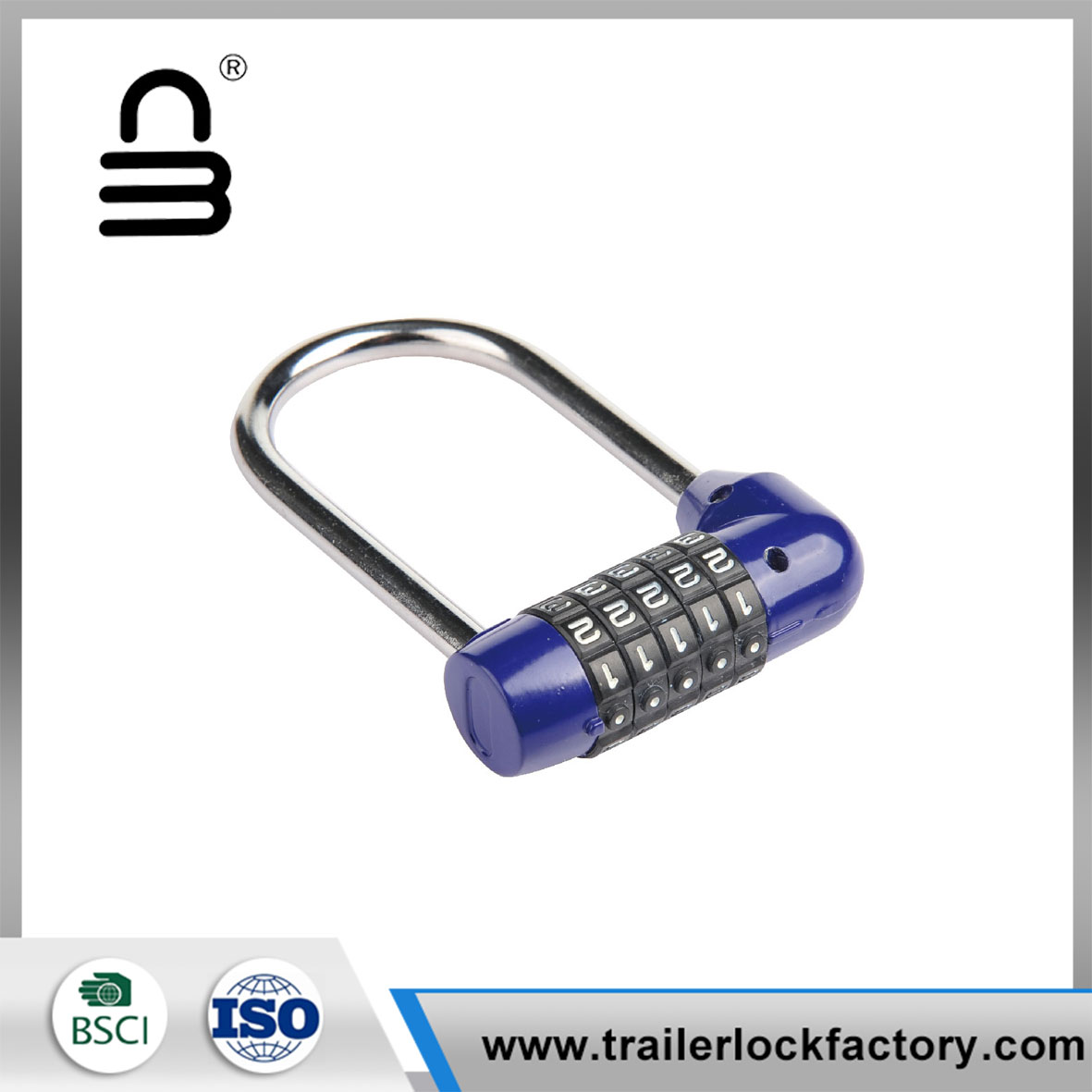5 Digital Combination Lock Security Padlock