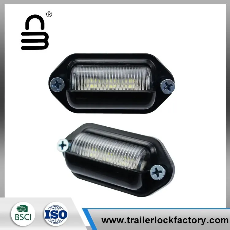 6 LEDs লাইসেন্স প্লেট লাইট